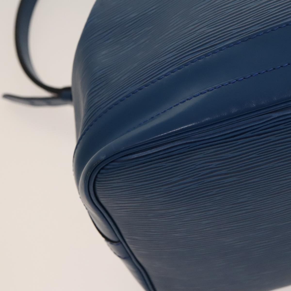 LOUIS VUITTON Epi Noe Shoulder Bag Toledo Blue M44005 LV Auth ep8659