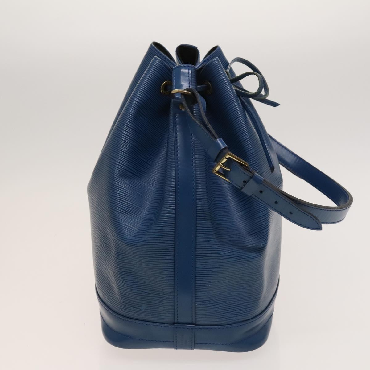 LOUIS VUITTON Epi Noe Shoulder Bag Toledo Blue M44005 LV Auth ep8659