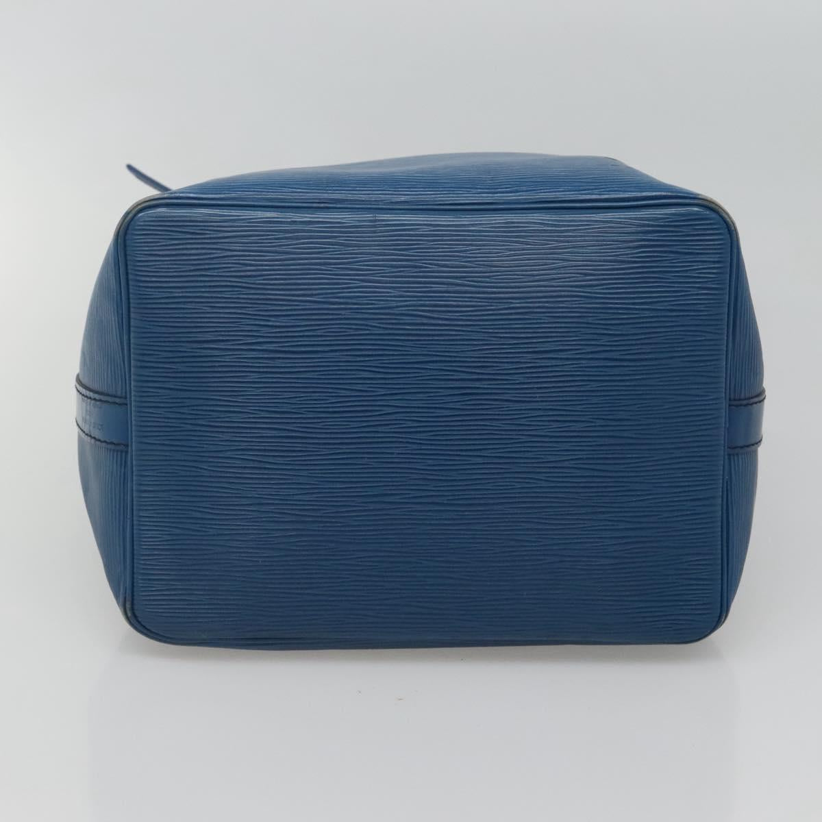 LOUIS VUITTON Epi Petit Noe Shoulder Bag Blue M44105 LV Auth ep8738