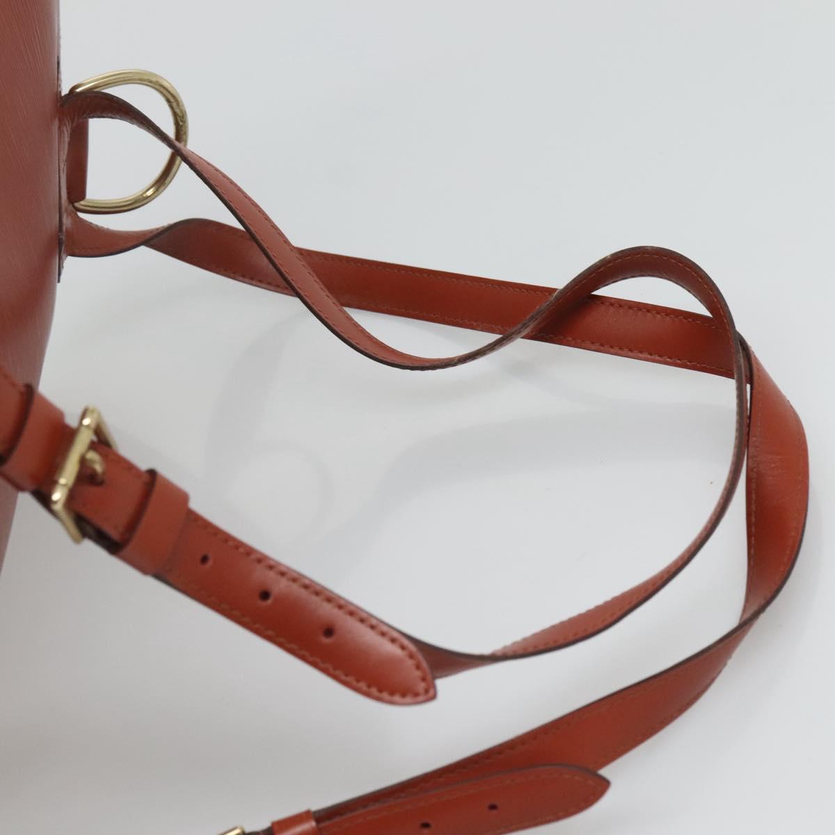LOUIS VUITTON Epi Coblanc Shoulder Bag Brown M52293 LV Auth ep8757