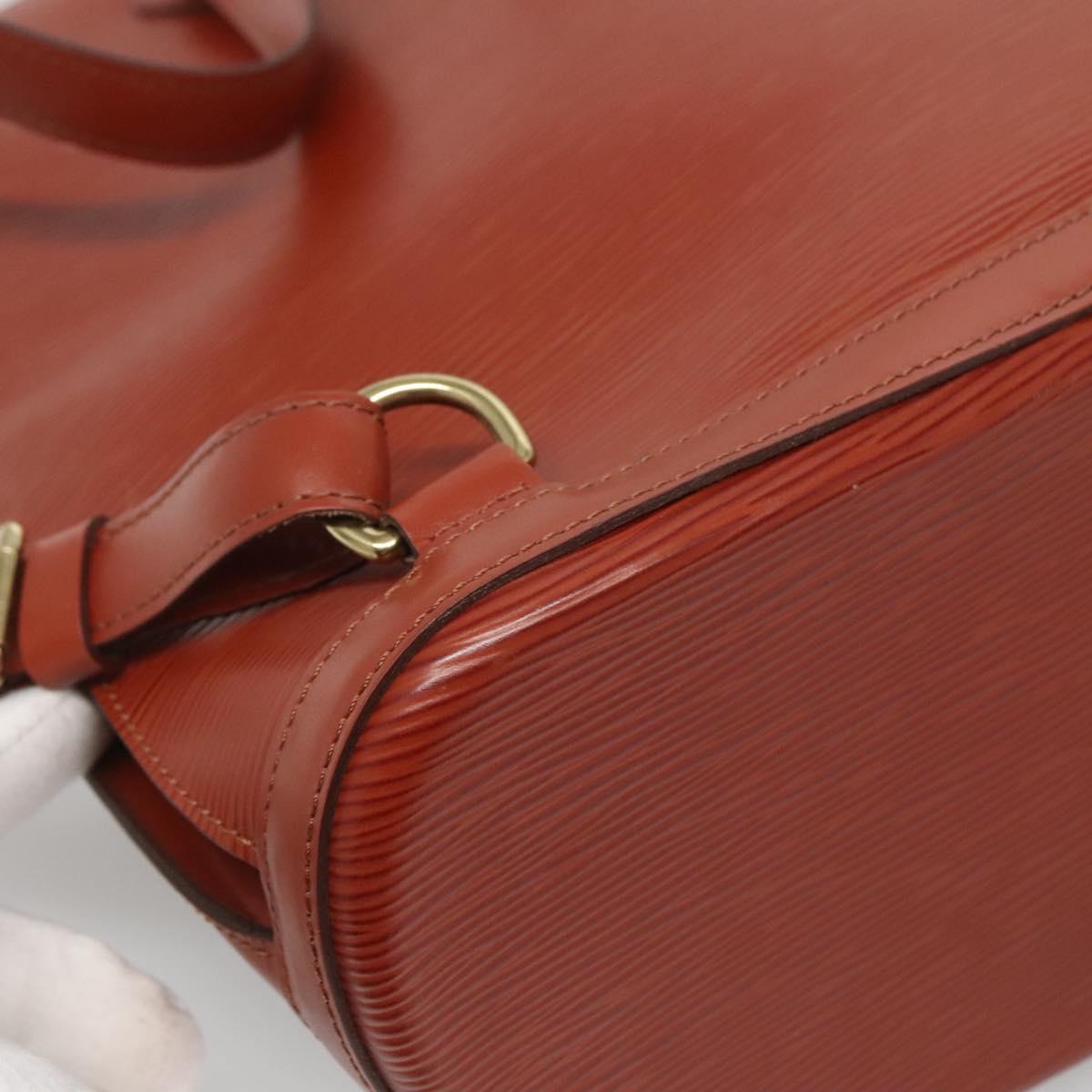 LOUIS VUITTON Epi Coblanc Shoulder Bag Brown M52293 LV Auth ep8757