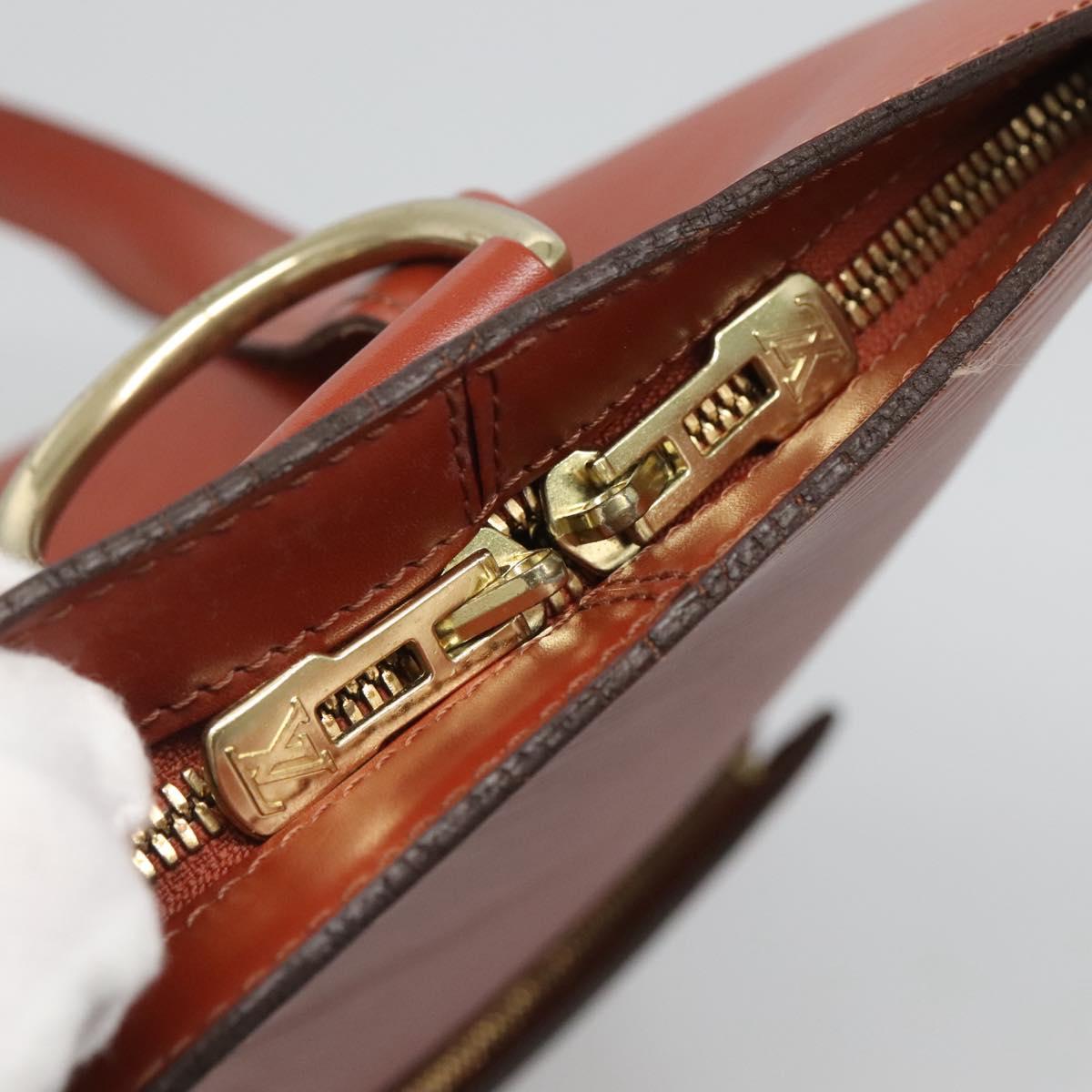LOUIS VUITTON Epi Coblanc Shoulder Bag Brown M52293 LV Auth ep8757