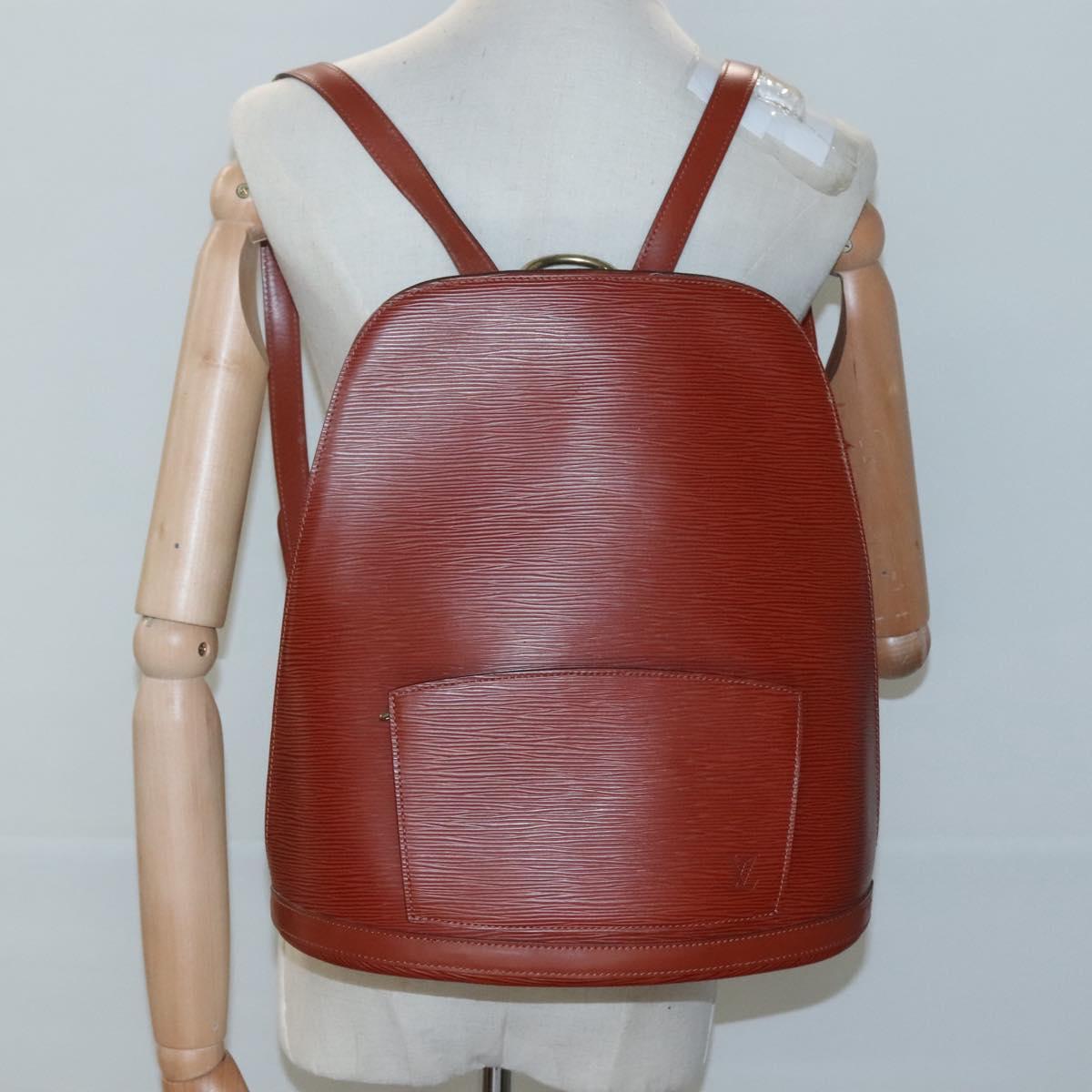 LOUIS VUITTON Epi Coblanc Shoulder Bag Brown M52293 LV Auth ep8757