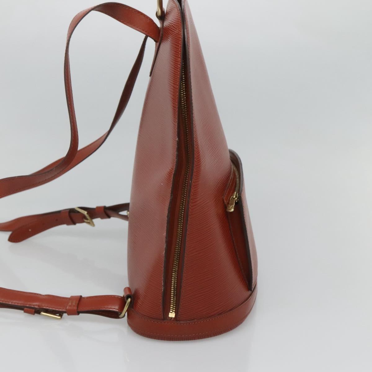 LOUIS VUITTON Epi Coblanc Shoulder Bag Brown M52293 LV Auth ep8757