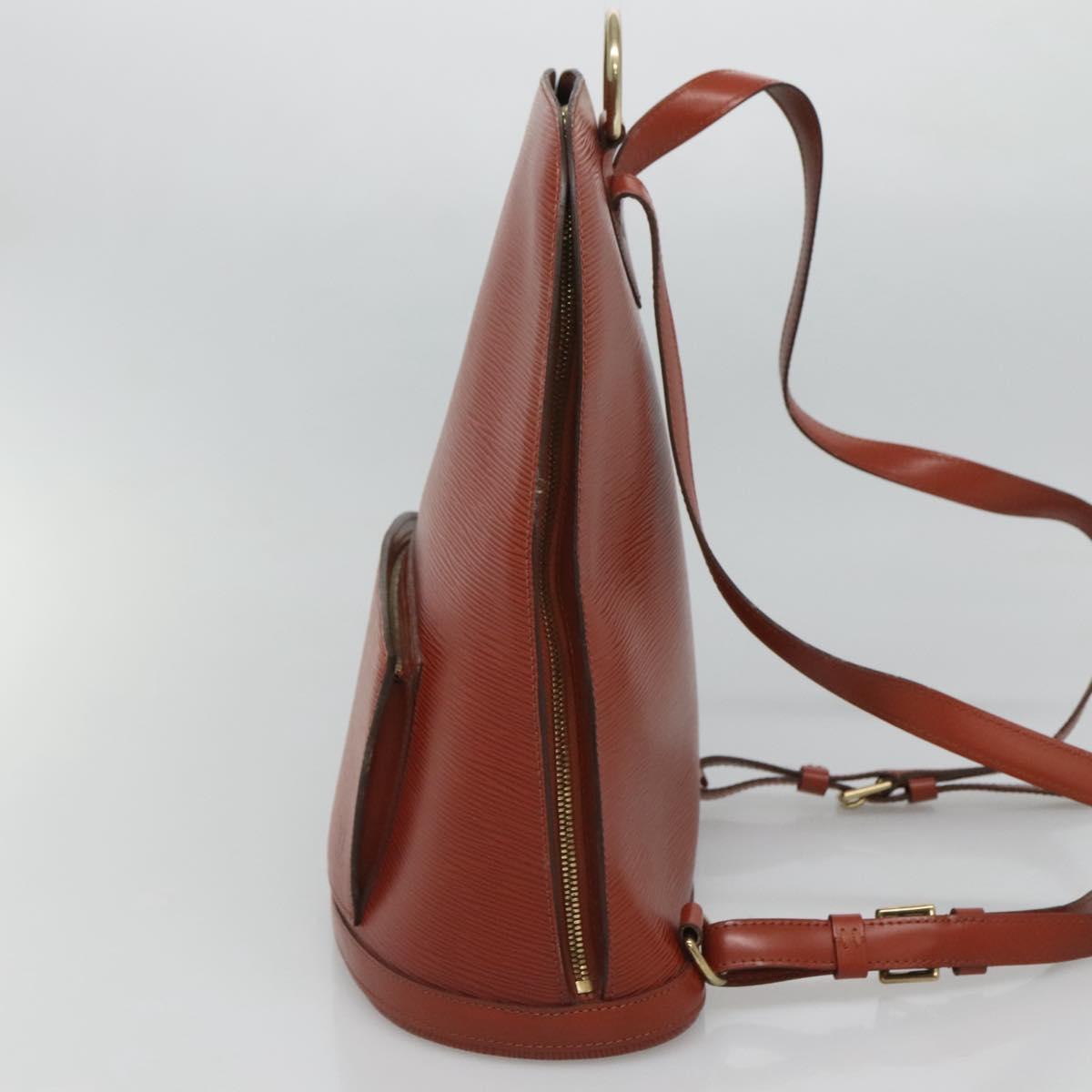 LOUIS VUITTON Epi Coblanc Shoulder Bag Brown M52293 LV Auth ep8757