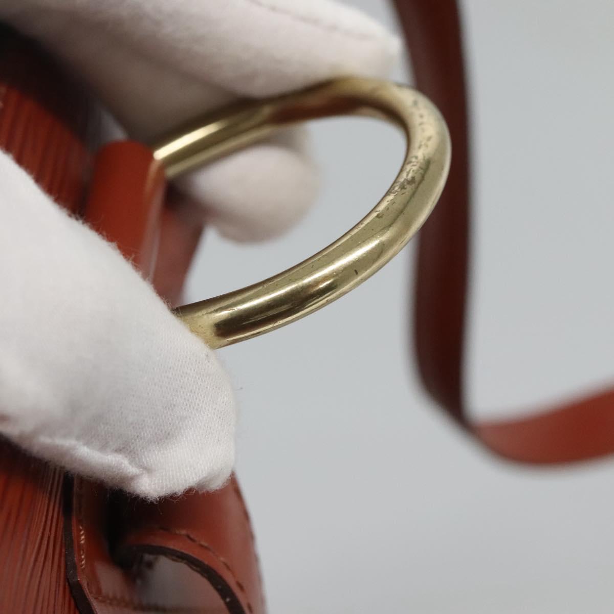 LOUIS VUITTON Epi Coblanc Shoulder Bag Brown M52293 LV Auth ep8757