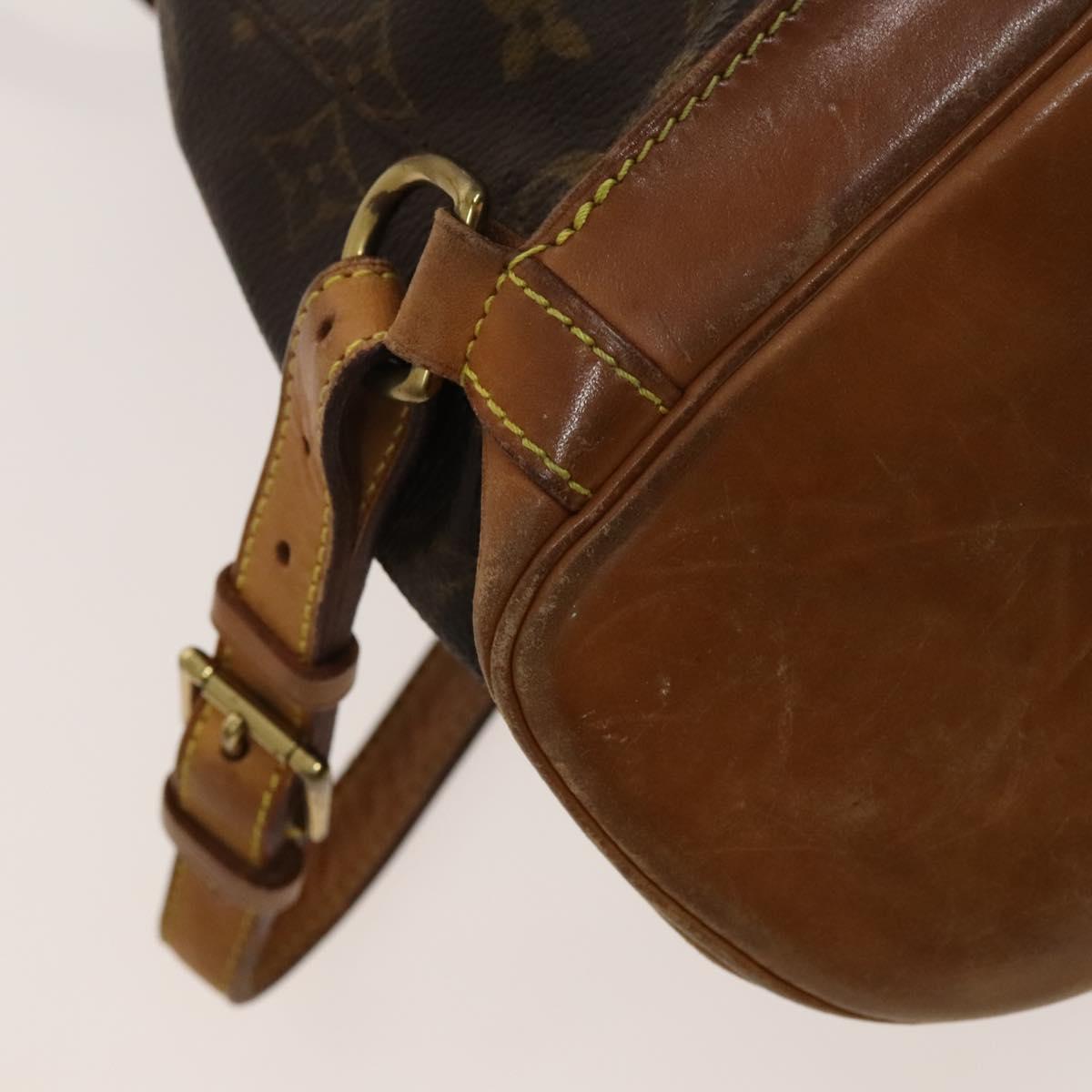 LOUIS VUITTON Monogram Montsouris MM Backpack M51136 LV Auth ep8786