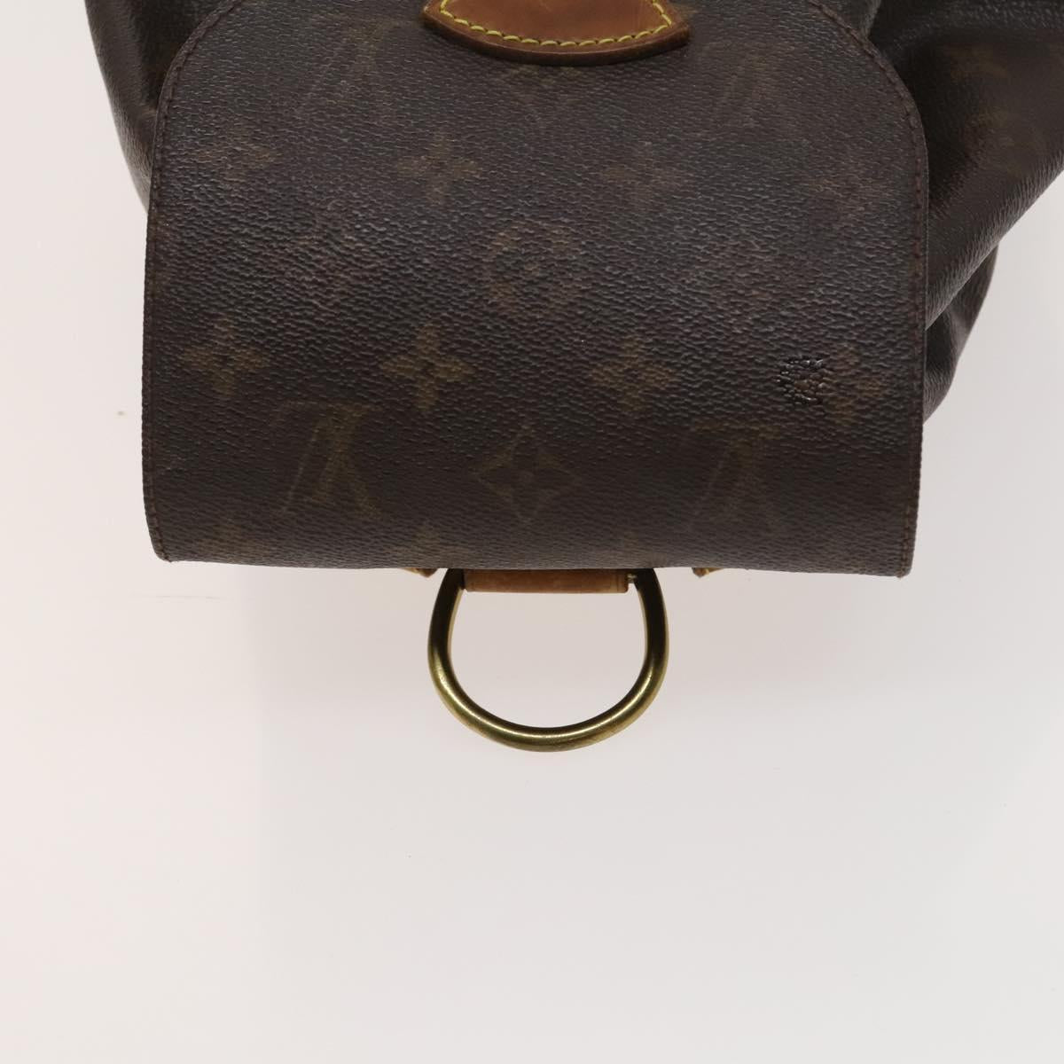 LOUIS VUITTON Monogram Montsouris MM Backpack M51136 LV Auth ep8786