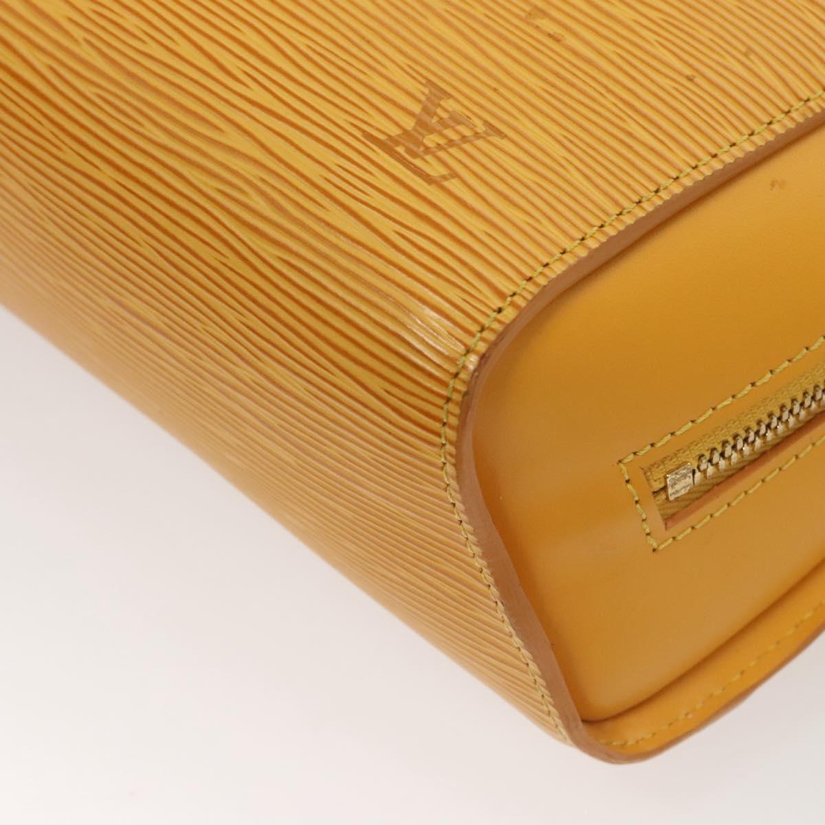 LOUIS VUITTON Epi Mabillon Backpack Yellow M52239 LV Auth ep8801