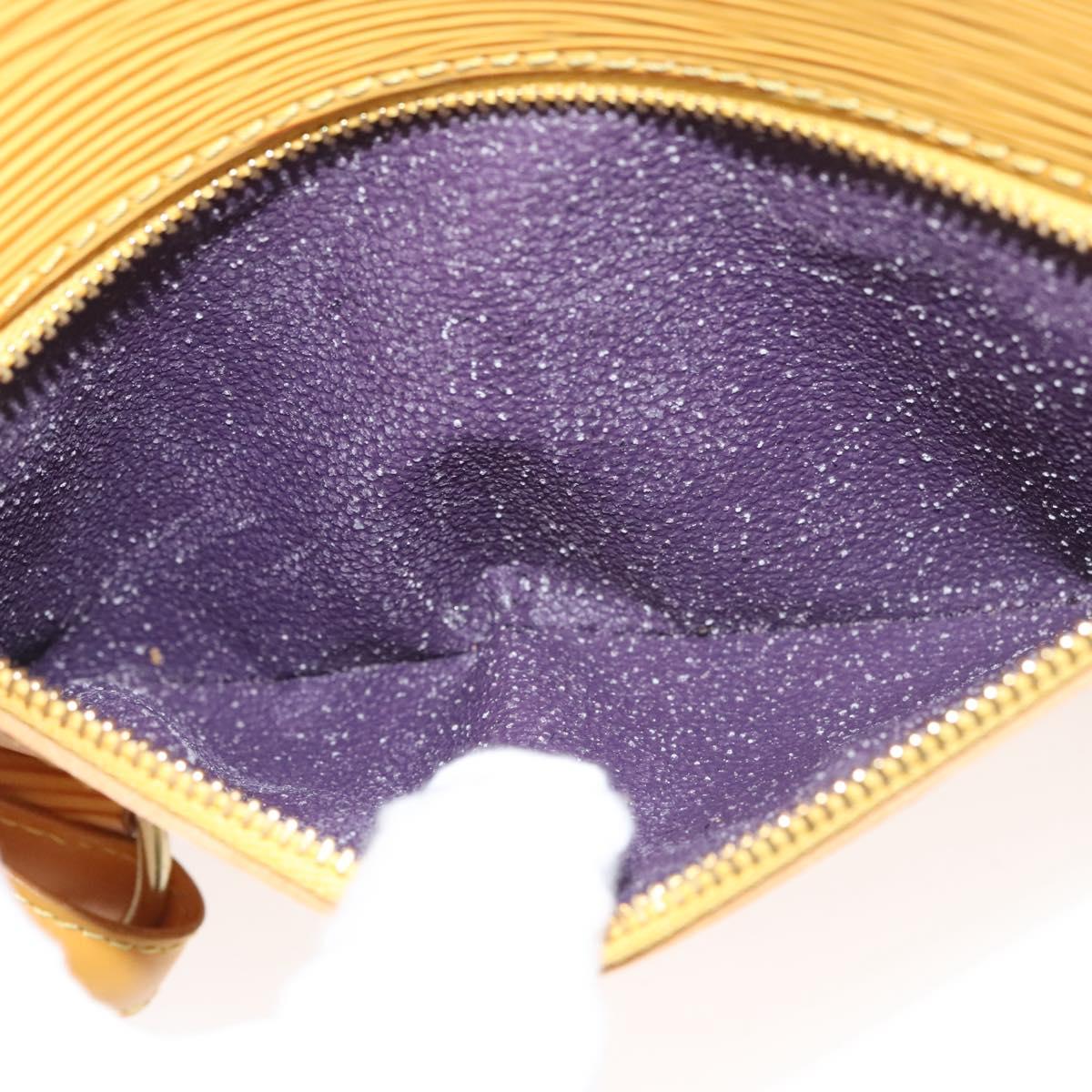 LOUIS VUITTON Epi Mabillon Backpack Yellow M52239 LV Auth ep8801