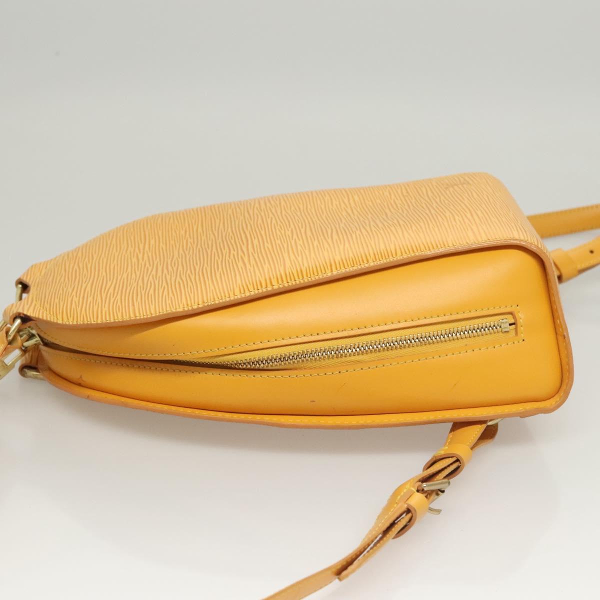 LOUIS VUITTON Epi Mabillon Backpack Yellow M52239 LV Auth ep8801