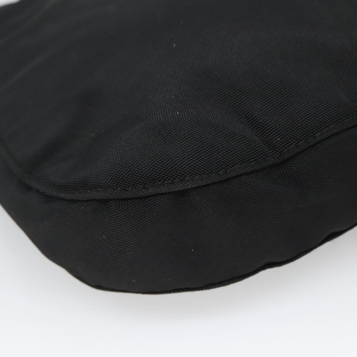 GUCCI Shoulder Bag Nylon Black Silver 001 3193 2853 Auth ep8821