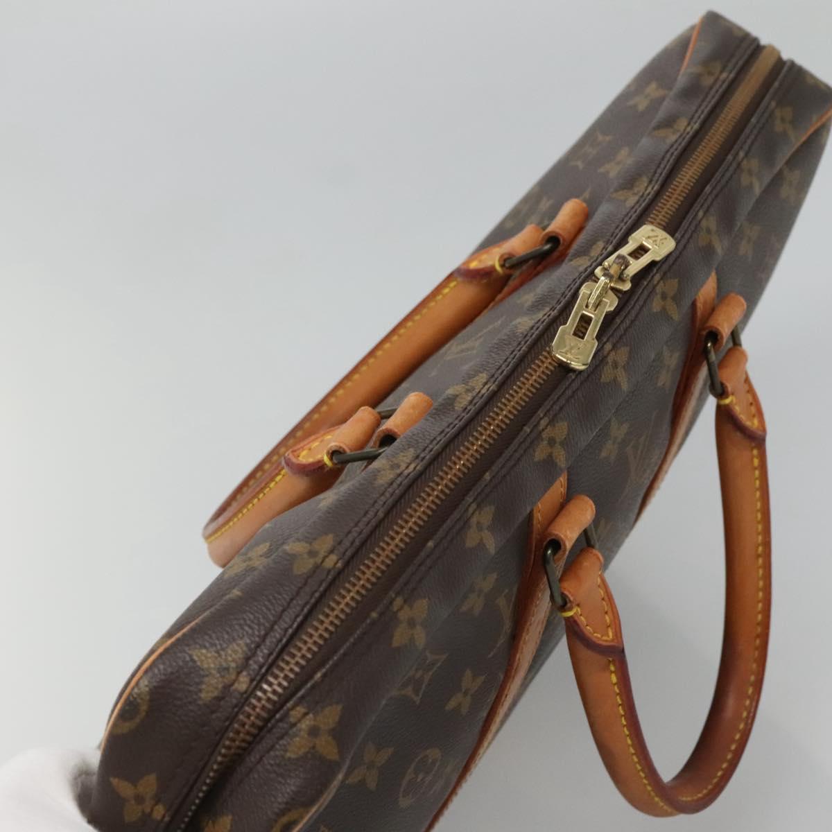 LOUIS VUITTON Monogram Porte Documents Voyage Business Bag M52005 LV Auth ep8861