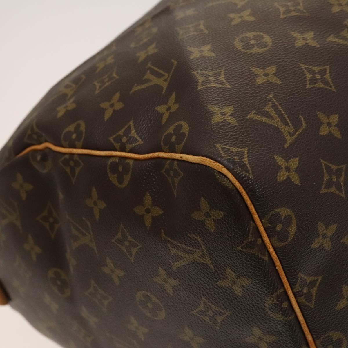 LOUIS VUITTON Monogram Keepall 55 Boston Bag M41424 LV Auth ep8912