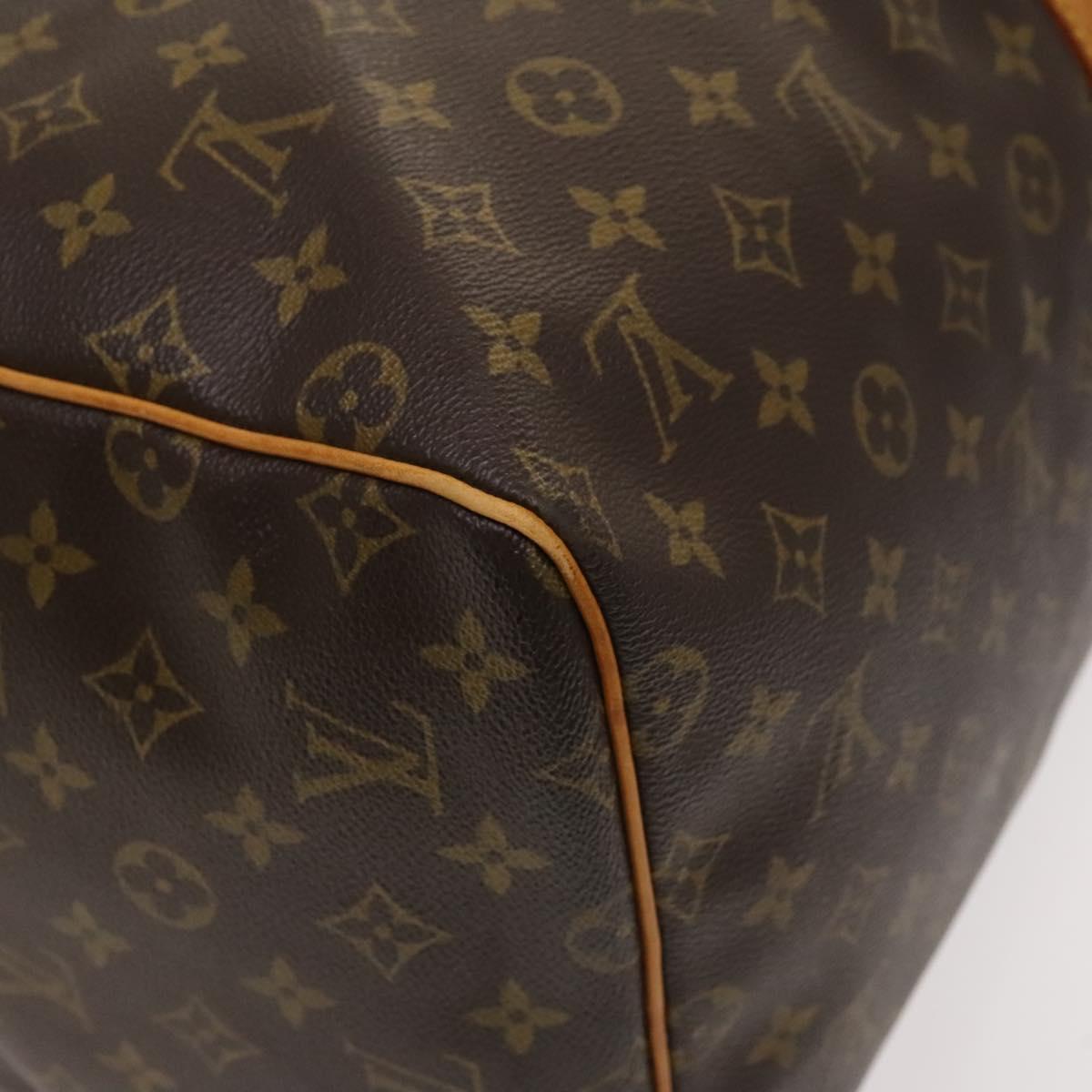 LOUIS VUITTON Monogram Keepall 55 Boston Bag M41424 LV Auth ep8912