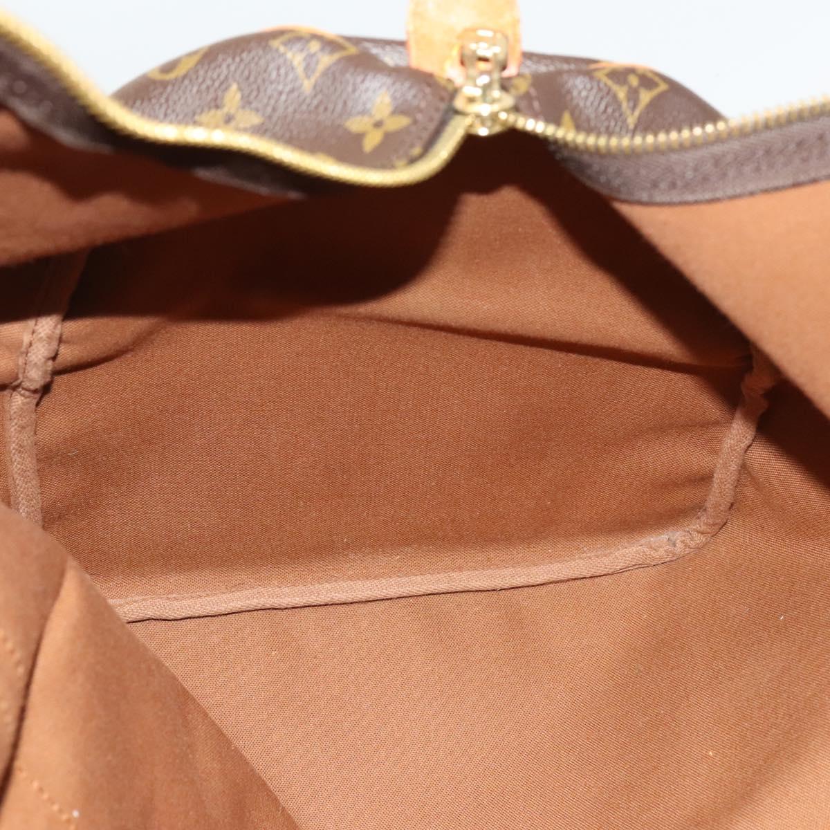 LOUIS VUITTON Monogram Keepall 55 Boston Bag M41424 LV Auth ep8912