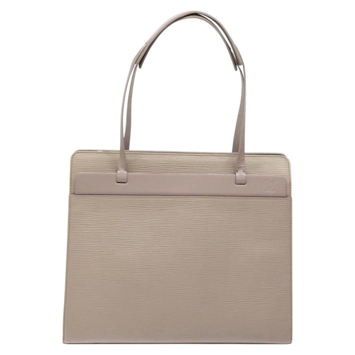 LOUIS VUITTON Epi Croisette PM Tote Bag Lilac M5249B LV Auth ep8972