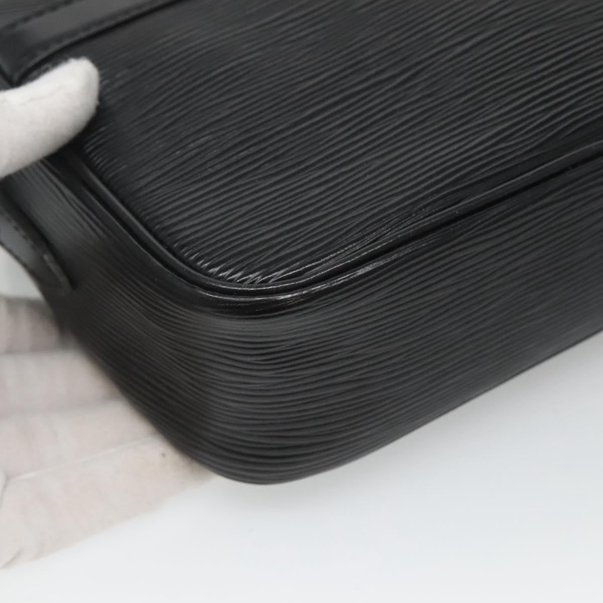 LOUIS VUITTON Epi Trocadero 23 Shoulder Bag Black M52302 LV Auth ep9012