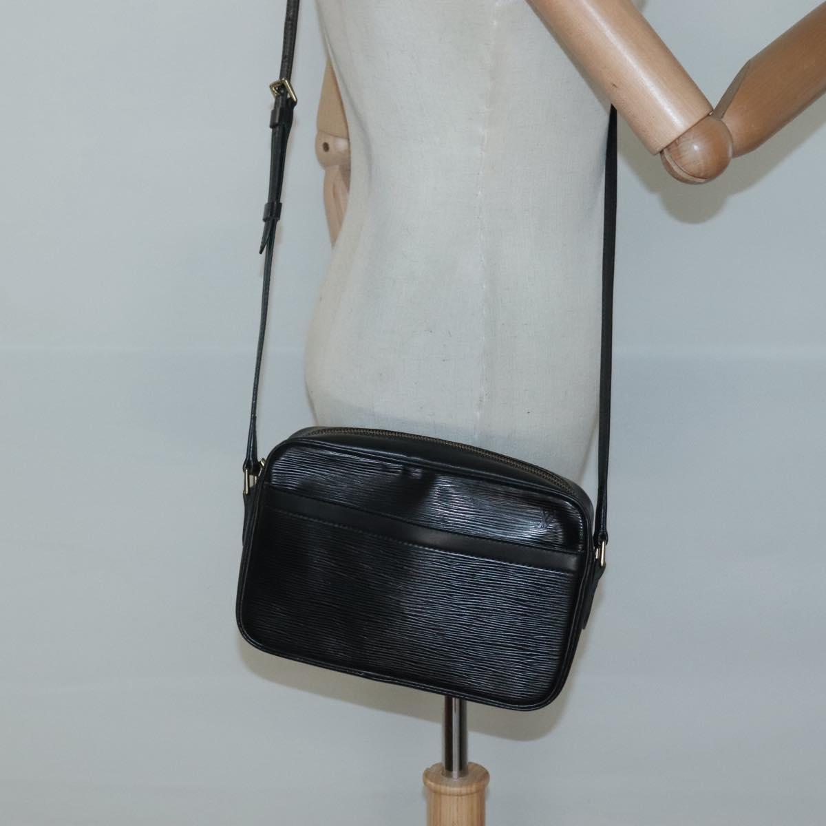 LOUIS VUITTON Epi Trocadero 23 Shoulder Bag Black M52302 LV Auth ep9012