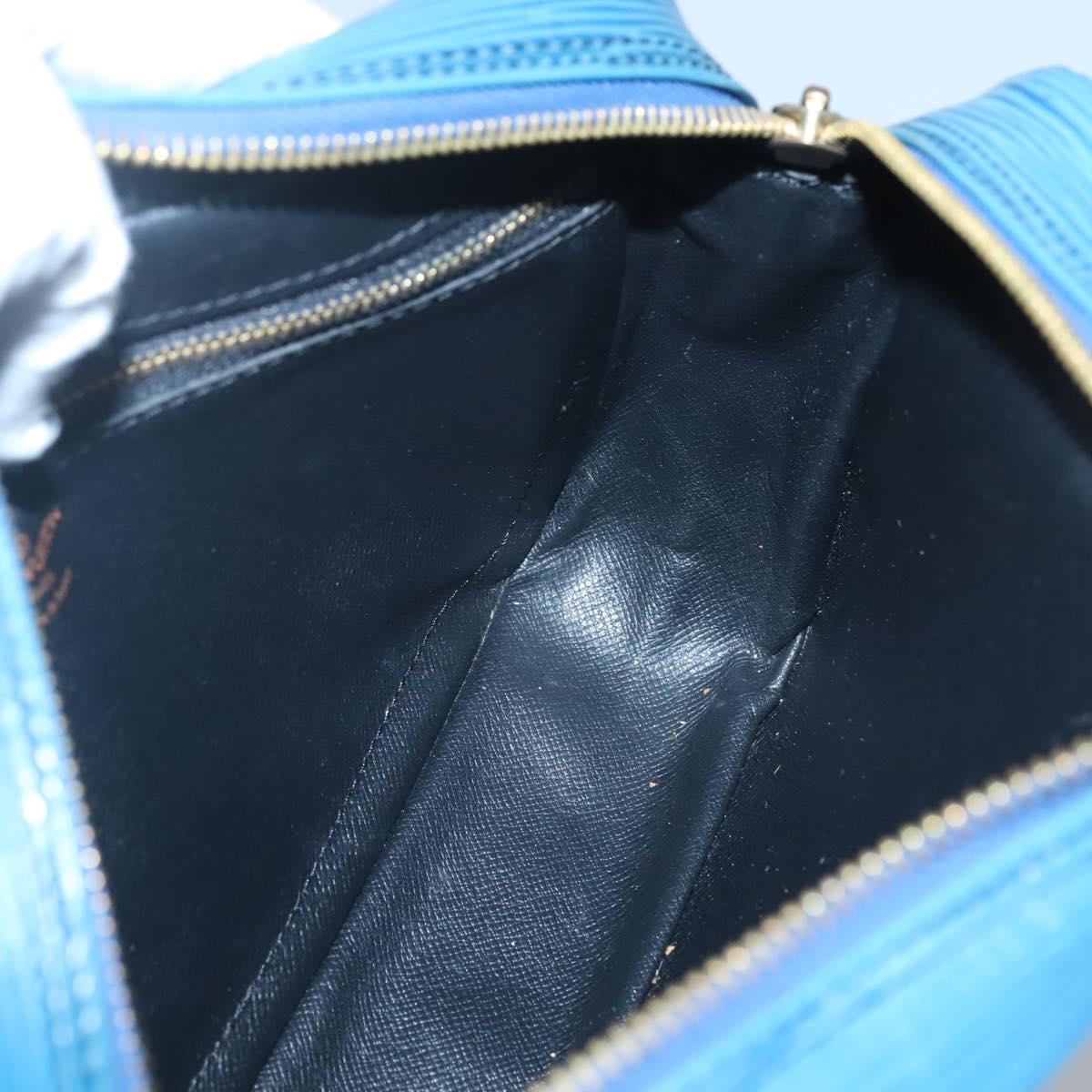 LOUIS VUITTON Epi Trocadero 23 Shoulder Bag Blue M52305 LV Auth ep9014