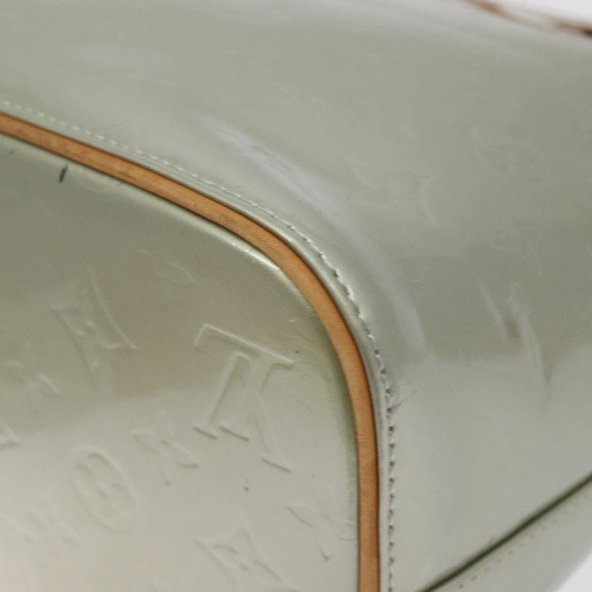 LOUIS VUITTON Monogram Vernis Houston Hand Bag Gris M91053 LV Auth ep9212