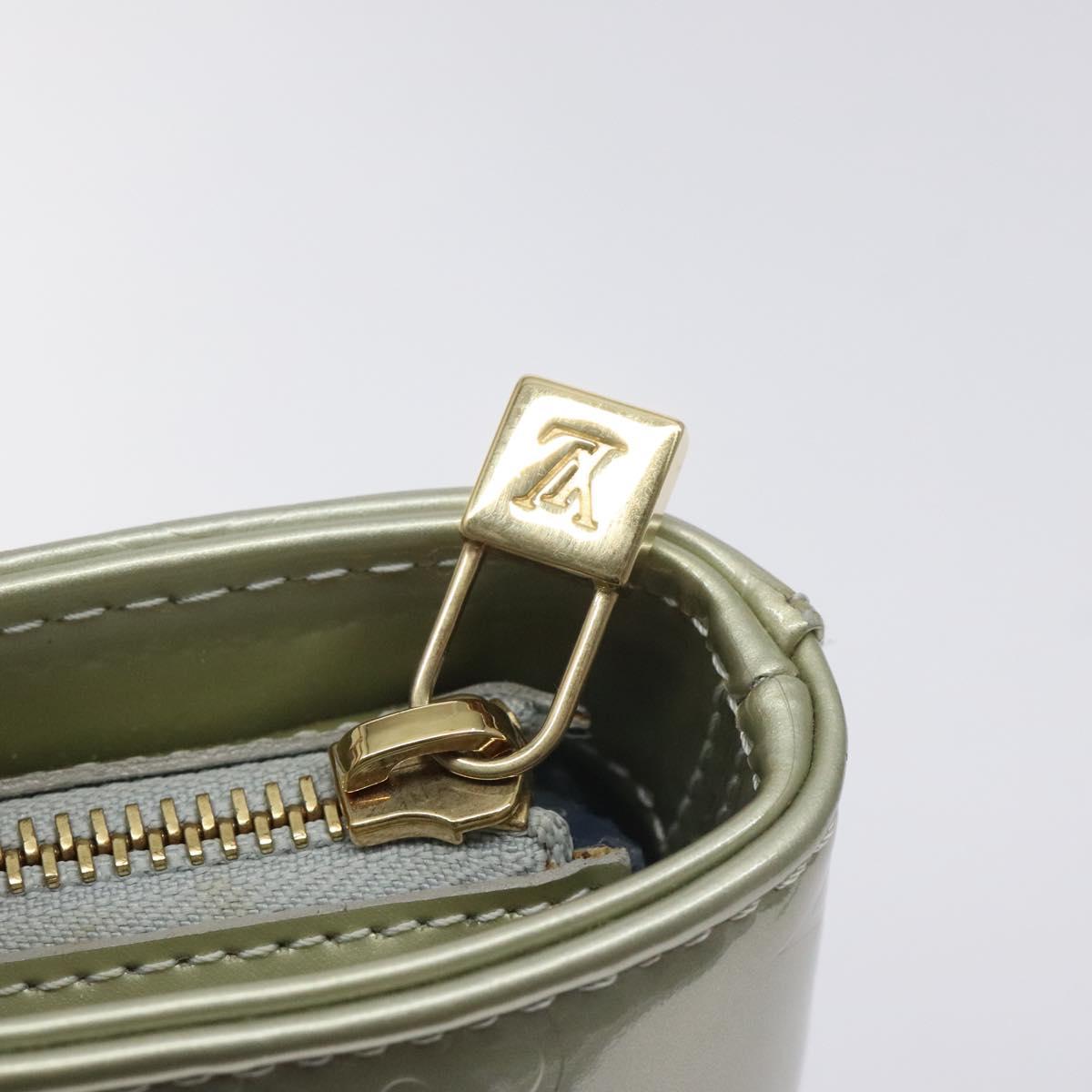 LOUIS VUITTON Monogram Vernis Houston Hand Bag Gris M91053 LV Auth ep9212