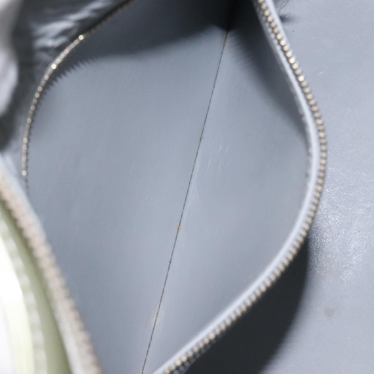 LOUIS VUITTON Monogram Vernis Houston Hand Bag Gris M91053 LV Auth ep9212