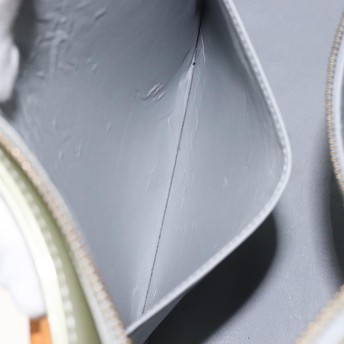 LOUIS VUITTON Monogram Vernis Houston Hand Bag Gris M91053 LV Auth ep9212