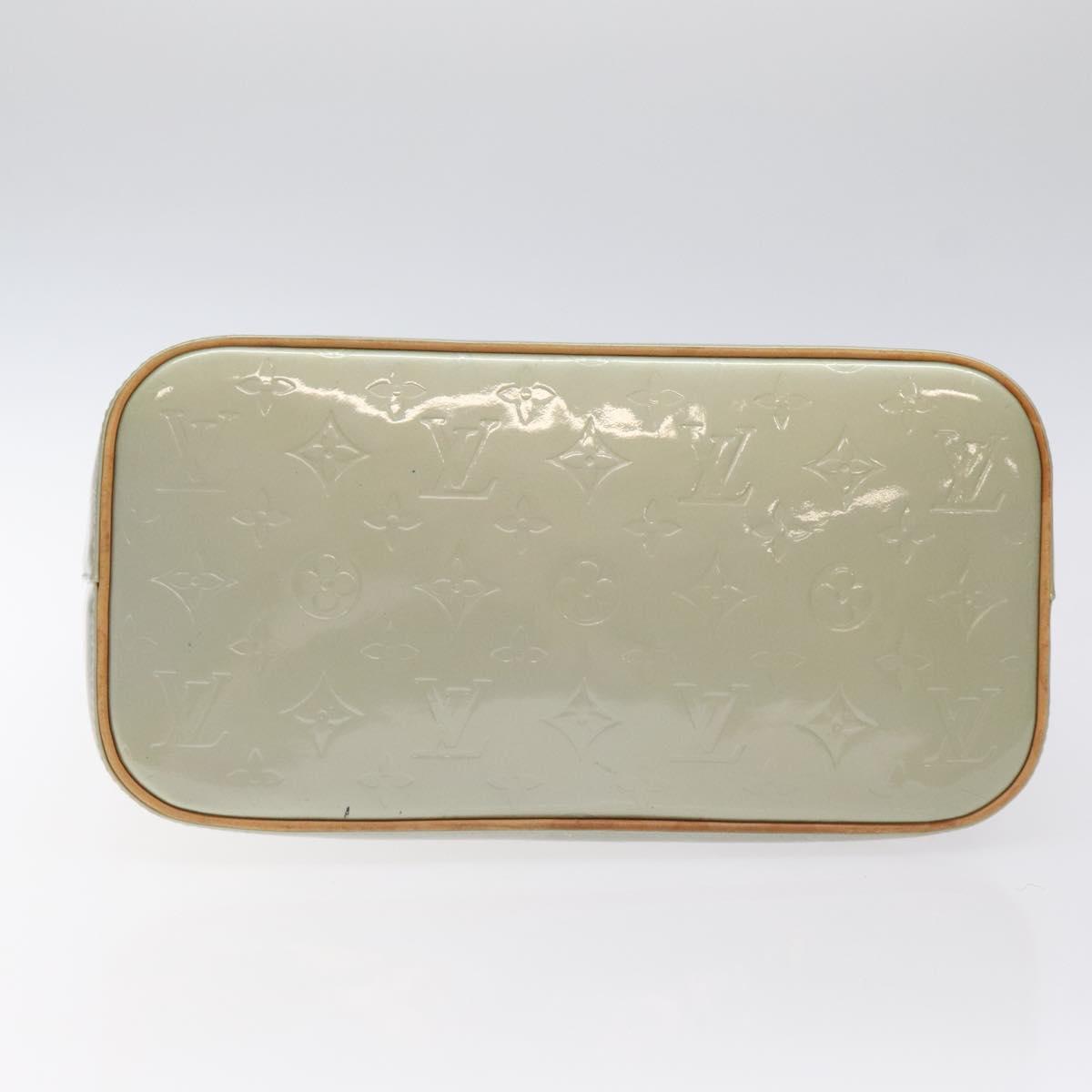 LOUIS VUITTON Monogram Vernis Houston Hand Bag Gris M91053 LV Auth ep9212