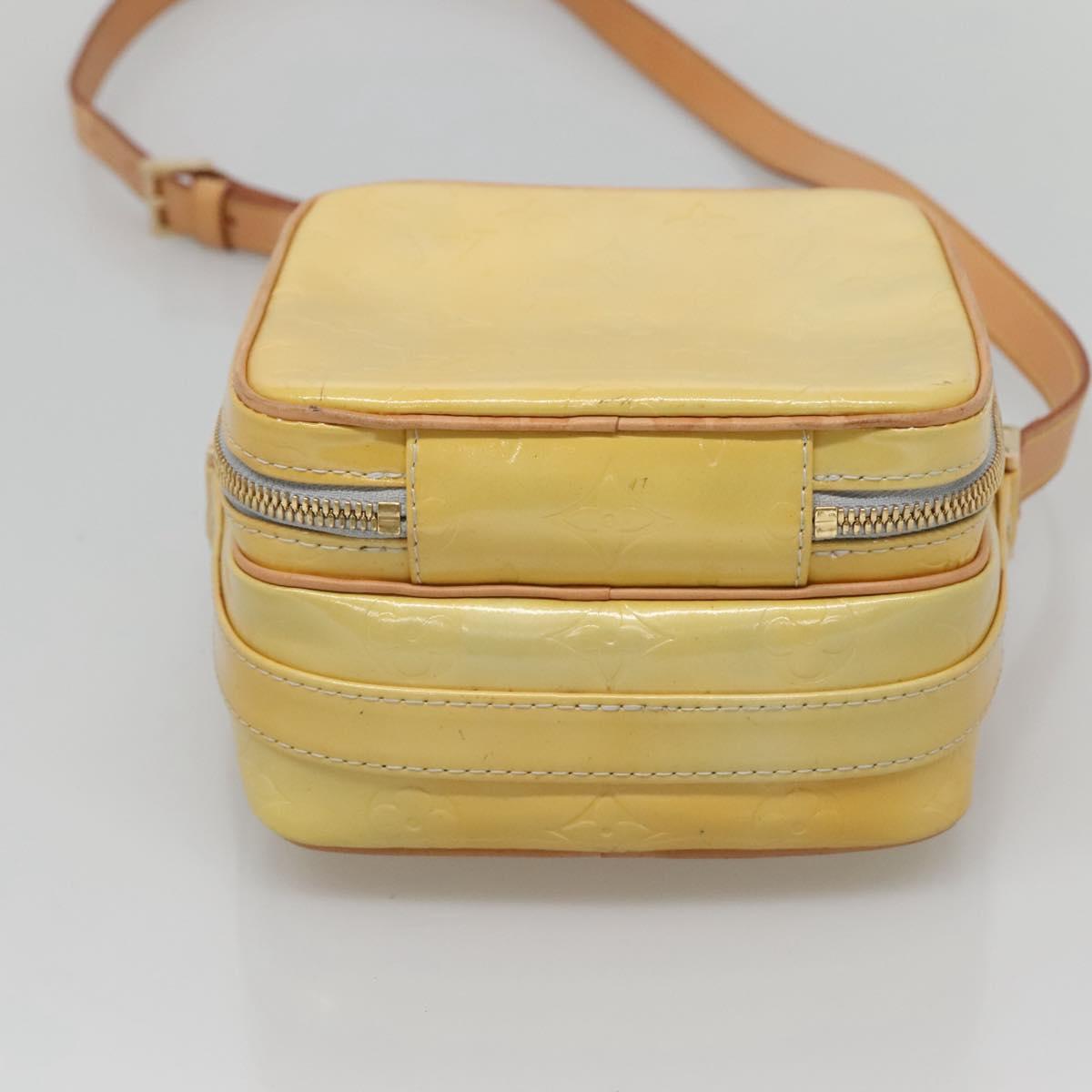 LOUIS VUITTON Monogram Vernis Wooster Shoulder Bag Gris M91036 LV Auth ep9271
