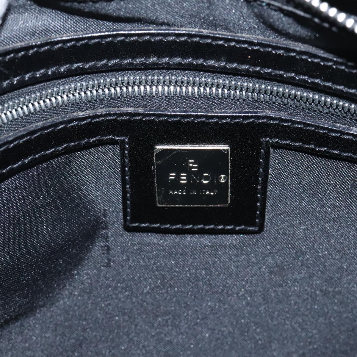 FENDI Zucca Canvas Tote Bag Black Auth ep9280