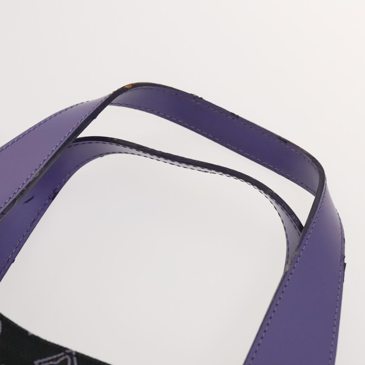 LOUIS VUITTON Beach line Cabas Ipanema PM Bag Canvas Purple M95983 Auth ep9291