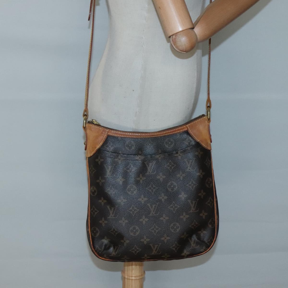 LOUIS VUITTON Monogram Odeon PM Shoulder Bag M56390 LV Auth ep9309