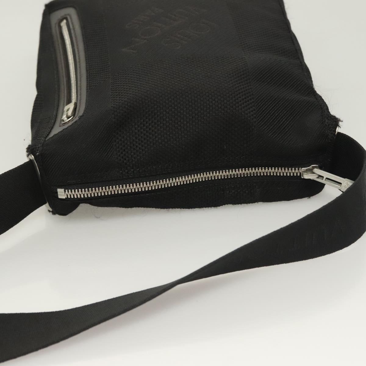 LOUIS VUITTON Damier Geant Sitadan PM Bag Black Noir M93044 LV Auth ep9429