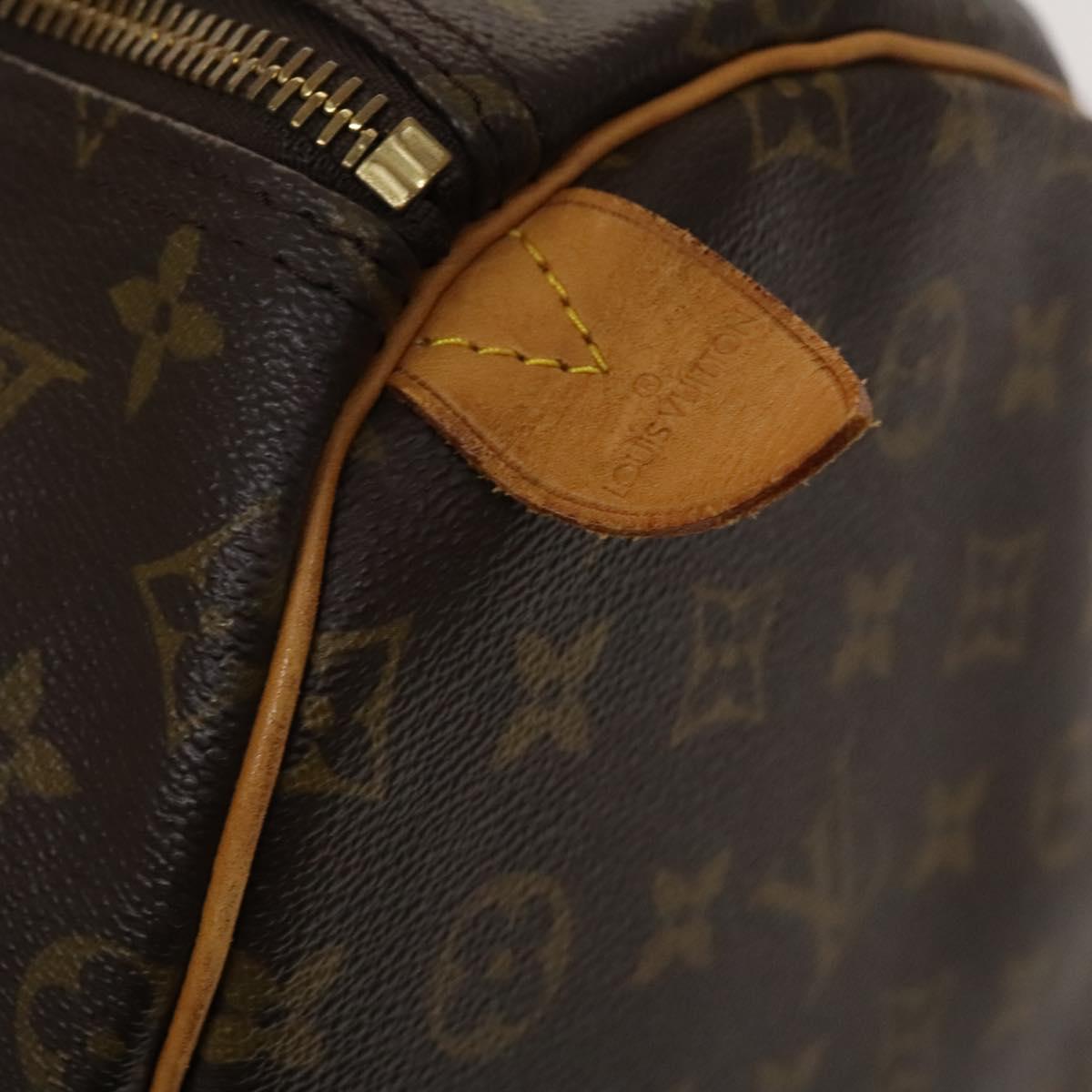 LOUIS VUITTON Monogram Keepall 55 Boston Bag M41424 LV Auth ep9463
