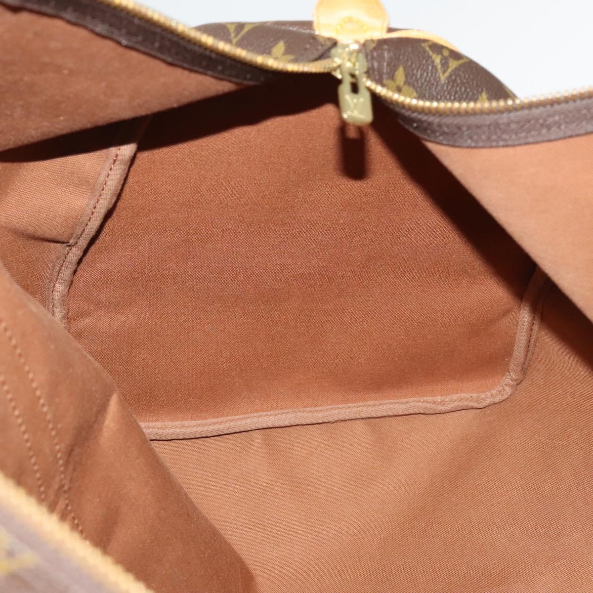 LOUIS VUITTON Monogram Keepall 55 Boston Bag M41424 LV Auth ep9463