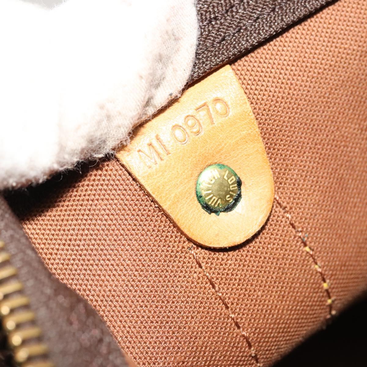 LOUIS VUITTON Monogram Keepall 55 Boston Bag M41424 LV Auth ep9463