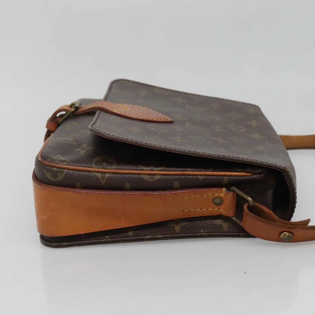 LOUIS VUITTON Monogram Cartouchiere GM Shoulder Bag M51252 LV Auth ep9468