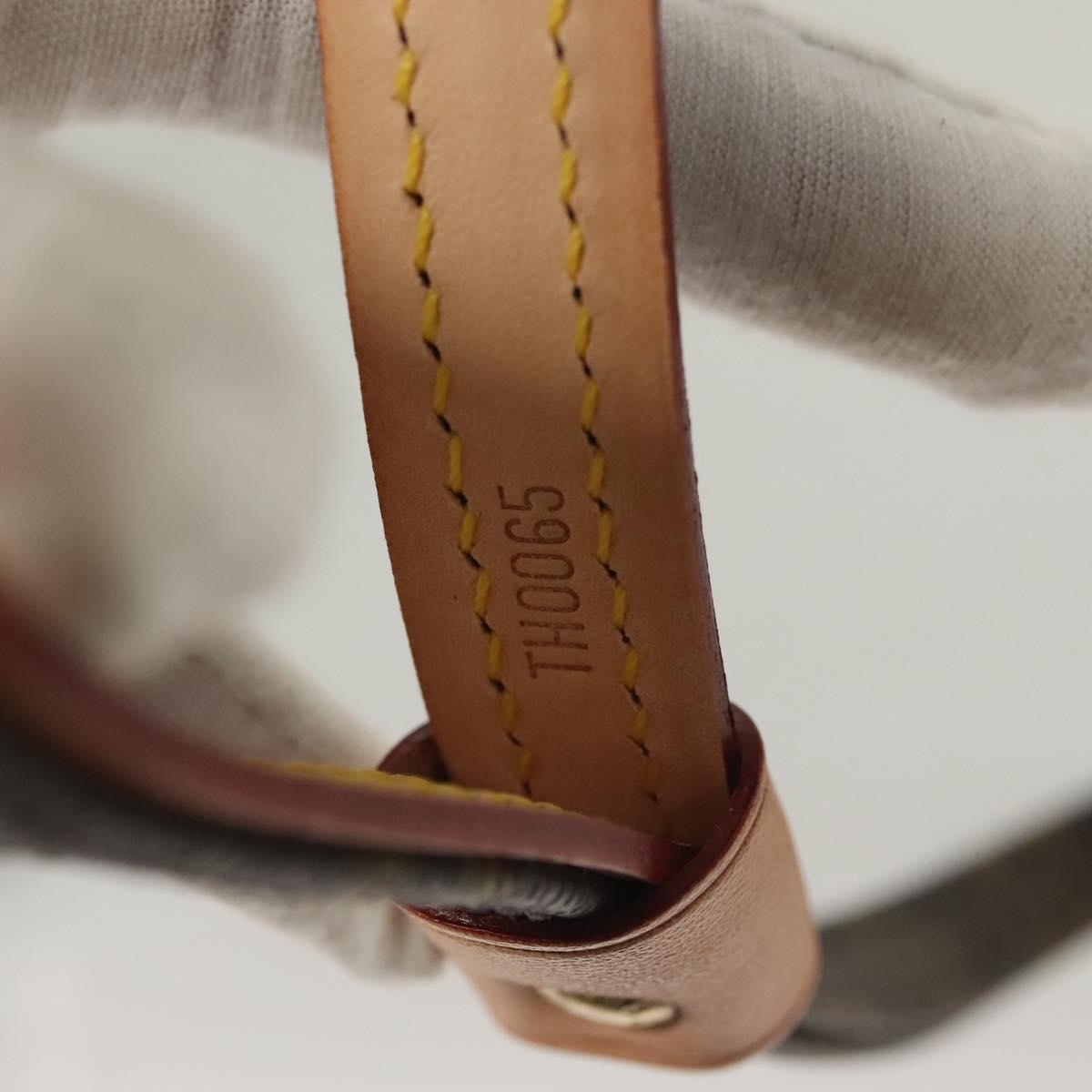 LOUIS VUITTON Monogram Less Baxter MM Dog Leash M58056 LV Auth ep9522V