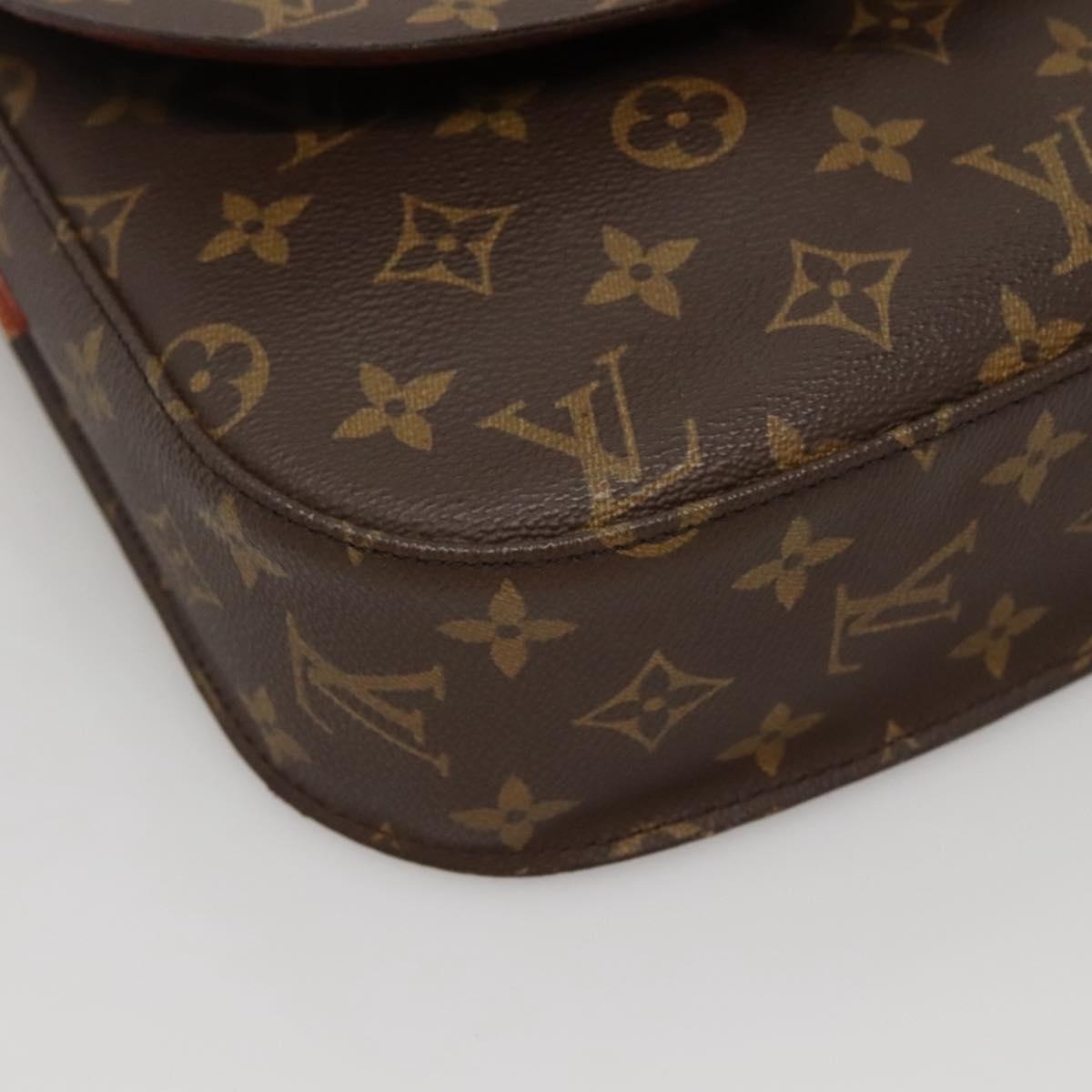 LOUIS VUITTON Monogram Saint Cloud GM Shoulder Bag M51242 LV Auth ep9579