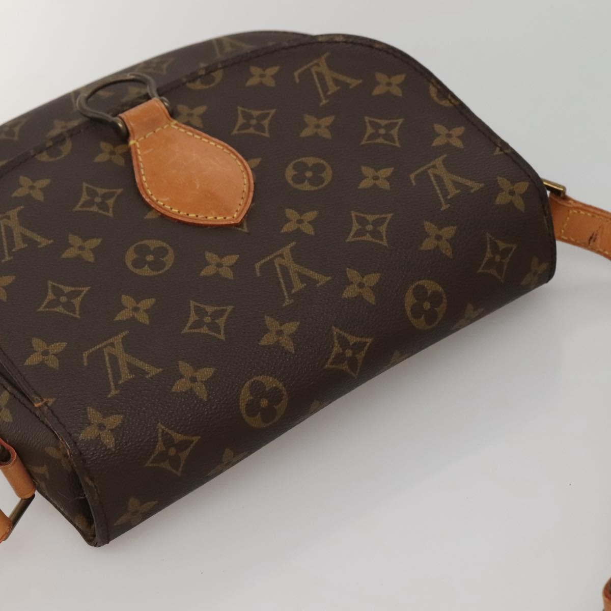 LOUIS VUITTON Monogram Saint Cloud GM Shoulder Bag M51242 LV Auth ep9579
