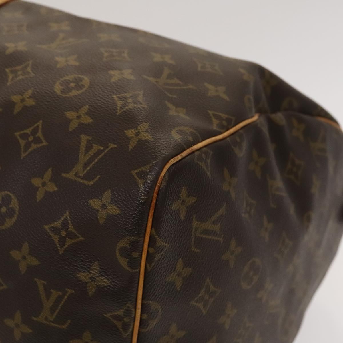 LOUIS VUITTON Monogram Keepall 55 Boston Bag M41424 LV Auth ep9657