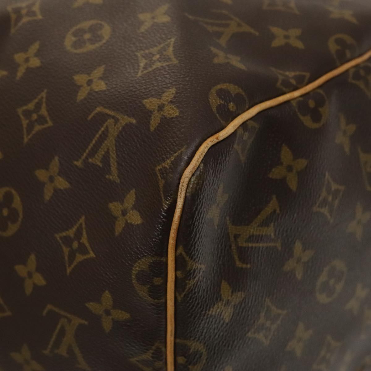 LOUIS VUITTON Monogram Keepall 55 Boston Bag M41424 LV Auth ep9657