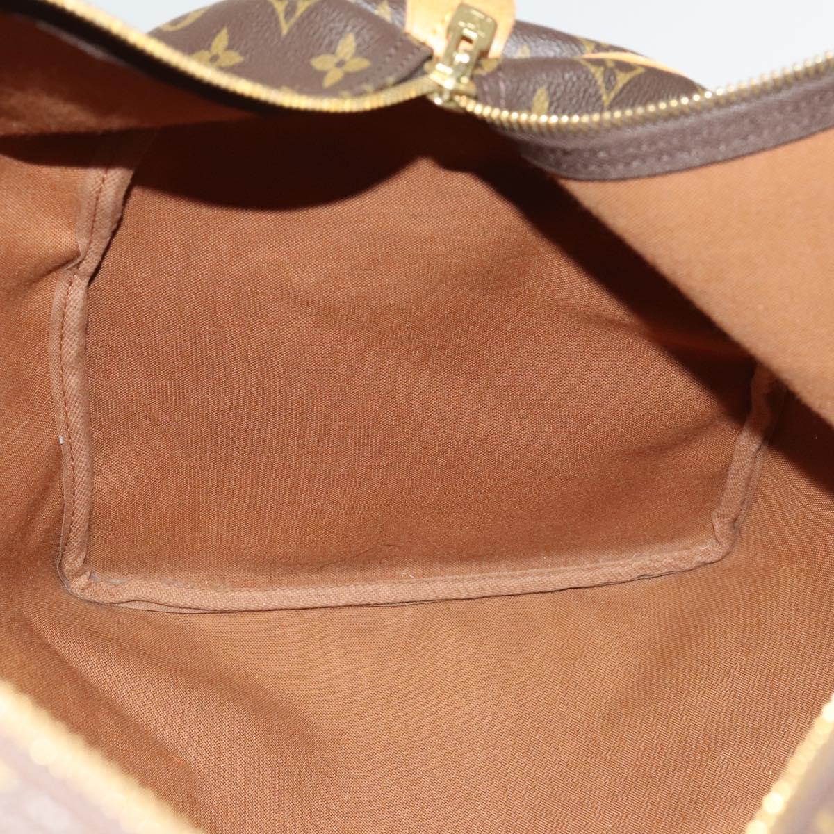 LOUIS VUITTON Monogram Keepall 55 Boston Bag M41424 LV Auth ep9657
