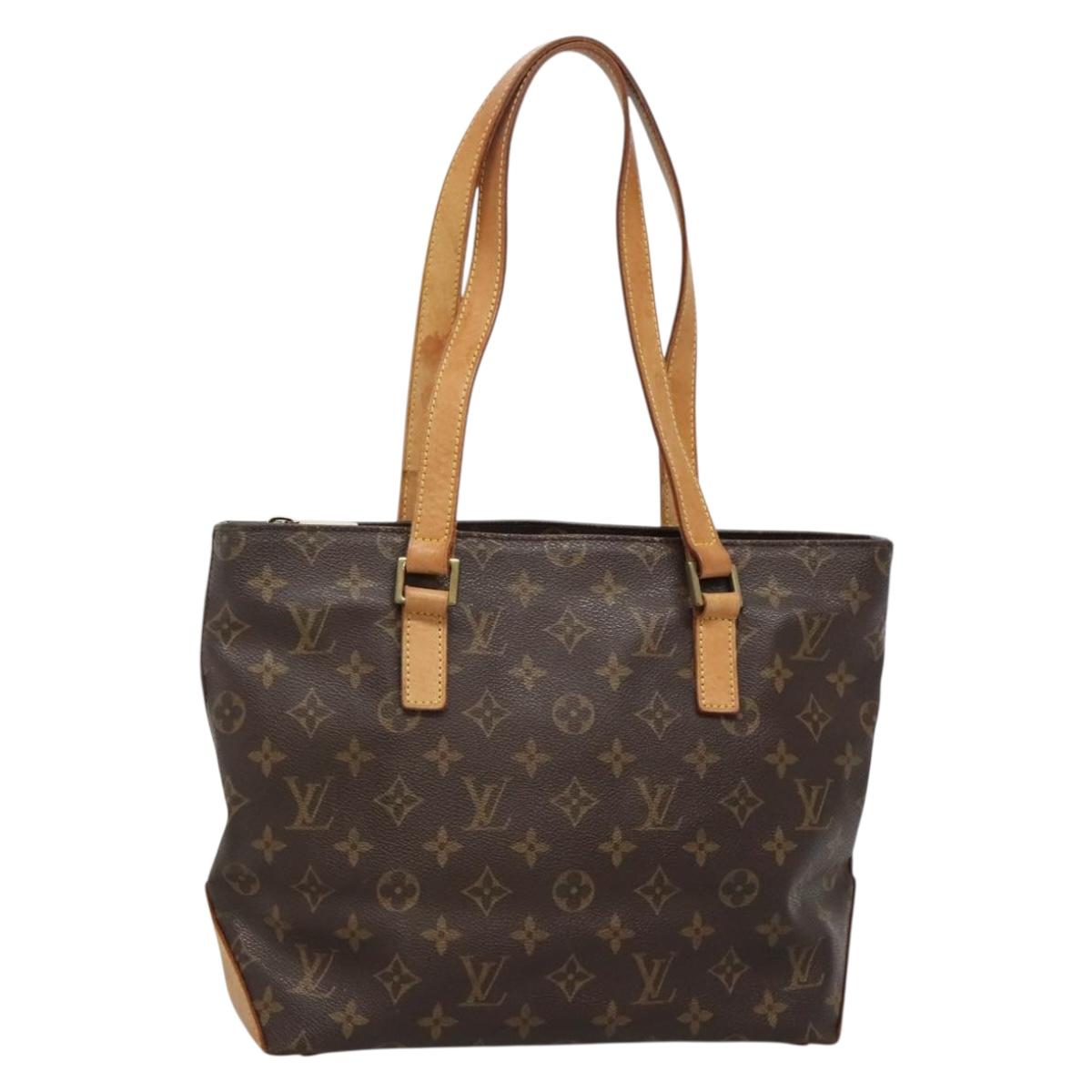 LOUIS VUITTON Monogram Cabas Piano Tote Bag M51148 LV Auth ep9666
