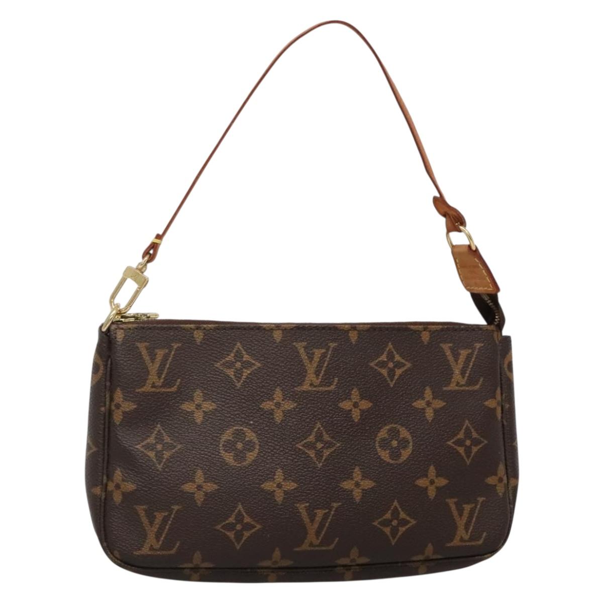 LOUIS VUITTON Monogram Pochette Accessoires Pouch M51980 LV Auth ep9667