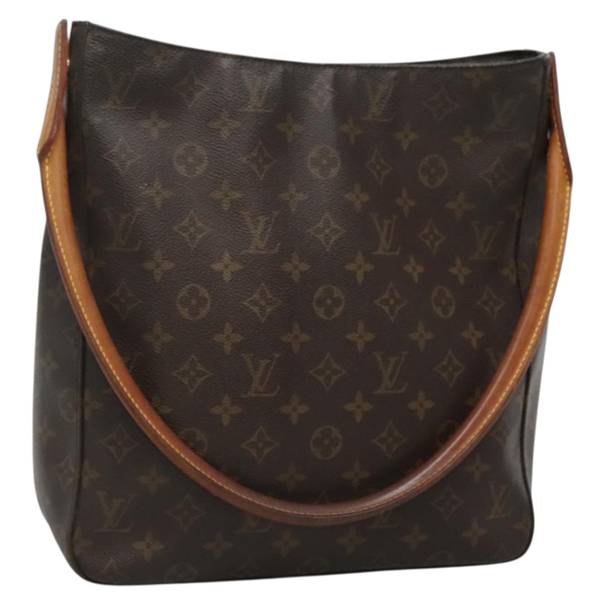 LOUIS VUITTON Monogram Looping GM Shoulder Bag M51145 LV Auth ep9683