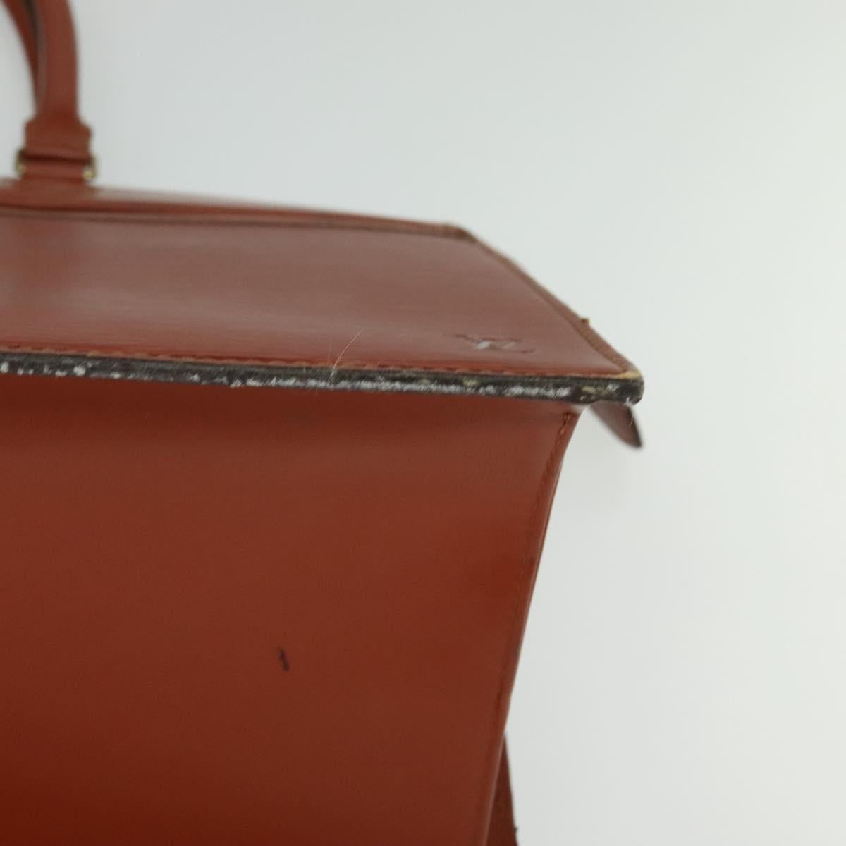 LOUIS VUITTON Epi Riviera Hand Bag Brown M48183 LV Auth ep9737