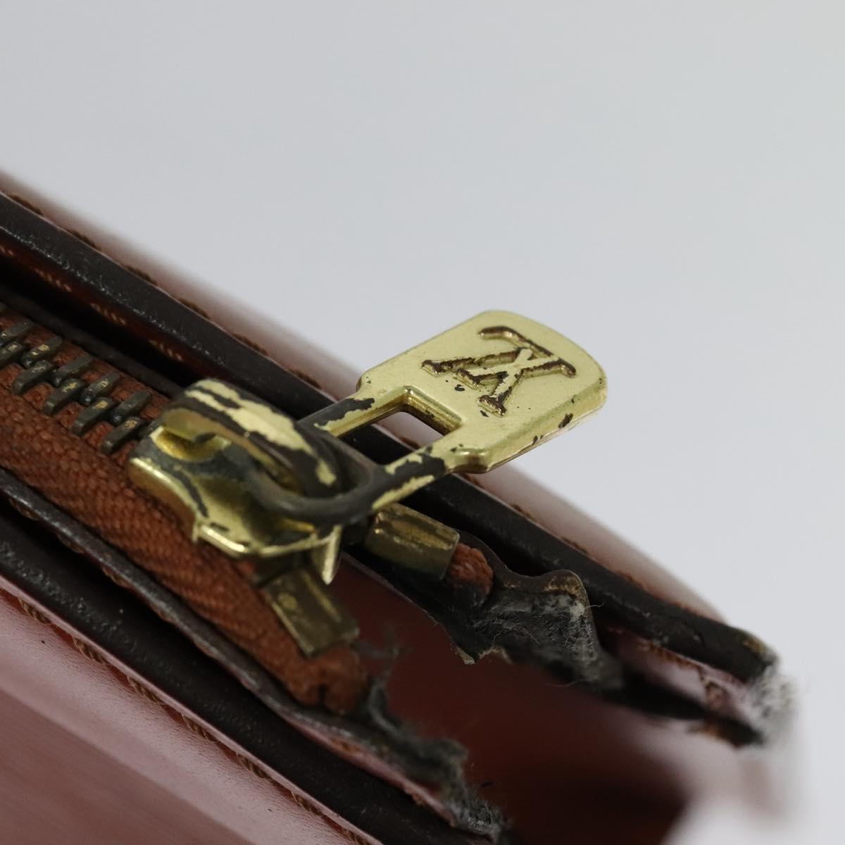 LOUIS VUITTON Epi Riviera Hand Bag Brown M48183 LV Auth ep9737