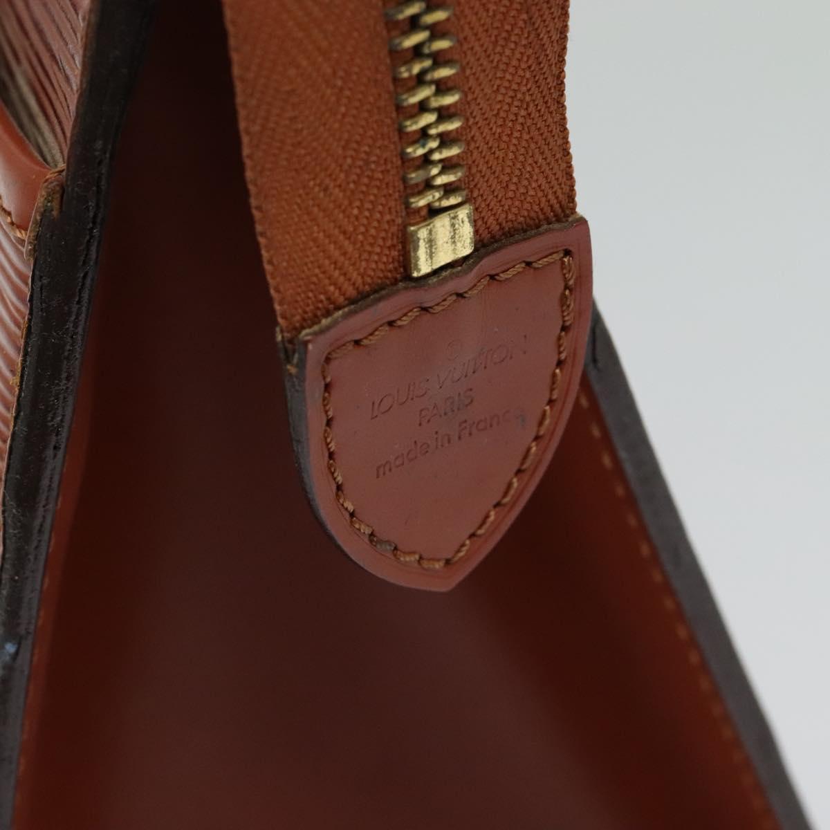 LOUIS VUITTON Epi Riviera Hand Bag Brown M48183 LV Auth ep9737